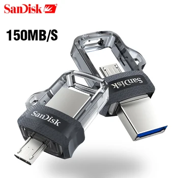 Sandur PRICE Tvöfalda USB Flash DrivePen 16GB 32GB 64GB 128GB Aka Penna USB 3.0 150MB/S USB-lykilinn fyrir TÖLVU og sækja sími