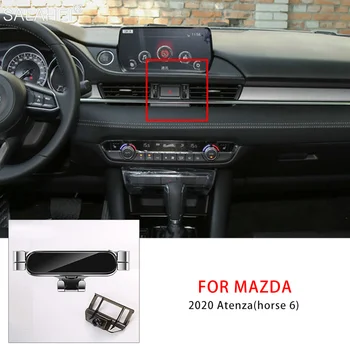 Þyngdarafl Standa Í Bíl Farsíma Handhafa GPS Stuðning Fyrir Mazda 6 Atenza 2020 2021 Fylgihlutir Fyrir Iphone Xiaomi Rk þrjár í asíu