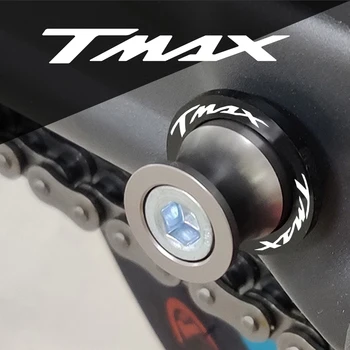 Fyrir Yamaha tmax T-max 530 2013 2014 2015 2016 2017 2018 TMAX 500 2008-2011 Mótorhjól 6 MM Swingarm Spólur Renna Standa Skrúfur