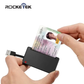 Rocketek Klár Lesandi USB 2.0 Minniskort Klón fyrir SKILRÍKI Banka EMV Rafræn DNIE DNI Borgari Sim Cloner millistykkið fyrir TÖLVU