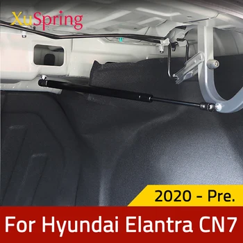Bíll Aftan Dyr Spranga Börum fyrir Hyundai Elantra Avante i30 Sedan CN7 2020 2021 2022 2023 Vökva Rod Vor Áfall Sviga Lyftara