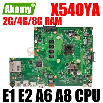 X540YA Móðurborð 2GB 8GB RAM fyrir LONG ERFÐABREYTT X540YA X540Y X540YA D540Y R540Y Laotop Móðurborð
