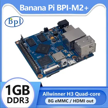 Banani Pi BPI-M 2+ Plús Allwinner H3 Fjóra-algerlega Heilaberki-A7 1 GB DDR3 8GB því að Styðja SAMBAND WiFi BT CSI Hlaupa Android Aka Debian