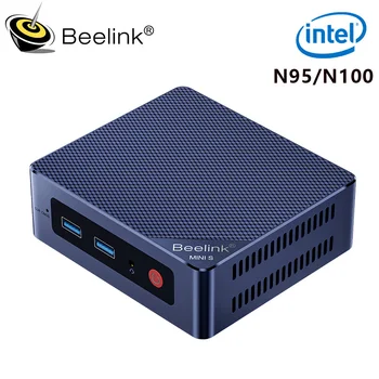 Beelink Lítill S12 Pro Intel N95 N100 LÍTILL TÖLVU Glugga 11 Pro DDR4 8GB 256GB 16GB 500GB WIFI5 BT4.0 Leiki Þinni LÍTILL S N5095