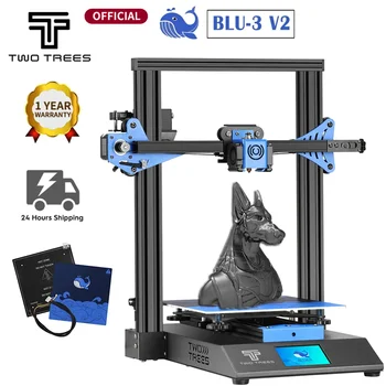 Twotrees Blu-3 V2 L3 3D Prentarann AL 3D принтер Prentun Grímur 3d Gerðu Kit 3,5 Tommu Lit Snertir Skjáinn TMC2225