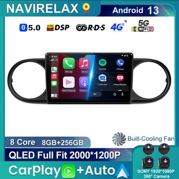 Android 13 Útvarpinu Margmiðlun Fyrir Toyota Corolla Rumion Tacoma Siglingar GPS Carplay BT Spilara Hljómtæki Autoradio 2 Din