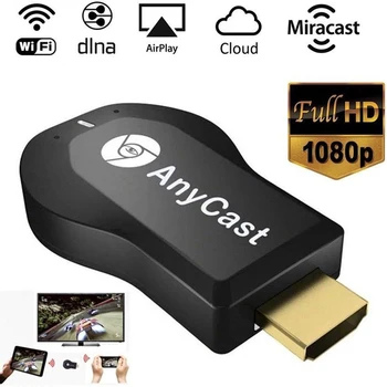 Anycast M 2 Plús Miracast TV Standa Millistykkið Wifi Spegil Sýna Móttakara Dongle Chromecast Þráðlaust 1080p fy Android