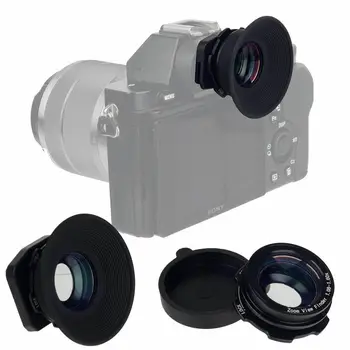 1.08 x-að 1,60 x-Zoom Gluggi Augngler Stækkunarglerið fyrir Canon Nikon Sony Fuji Myndavélar