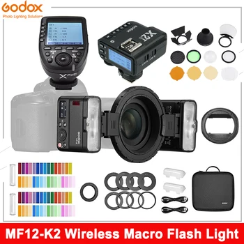 Godox MF12 MF12-2 Flash má sleppa Þjóð Speedlite Flash Í 2,4 Cm Þráðlaust Stjórn Speedlight fyrir mér þykir leitt að Canon Nikon Fuji Olympus Pentax
