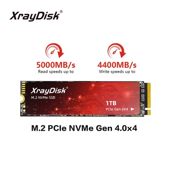 Xraydisk M. 2 2280 SSD 1tb 2tb SSD M 2 NVMe PCIe 4.0 x4 NVMe SSD Aka Innri Föstu formi Diskinn fyrir PS5 Skrifborð & Fartölvu
